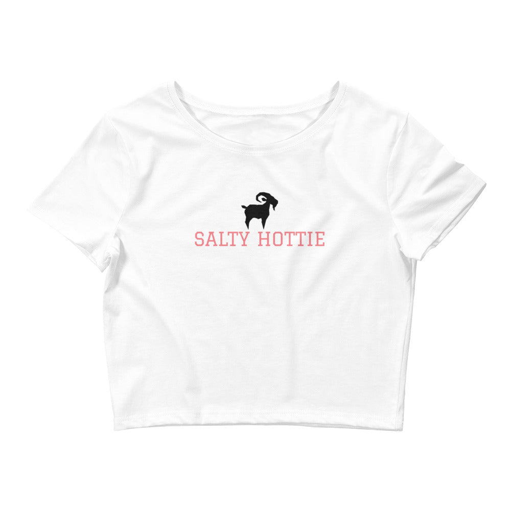 The SaltyMF Hottie Women’s Crop Tee