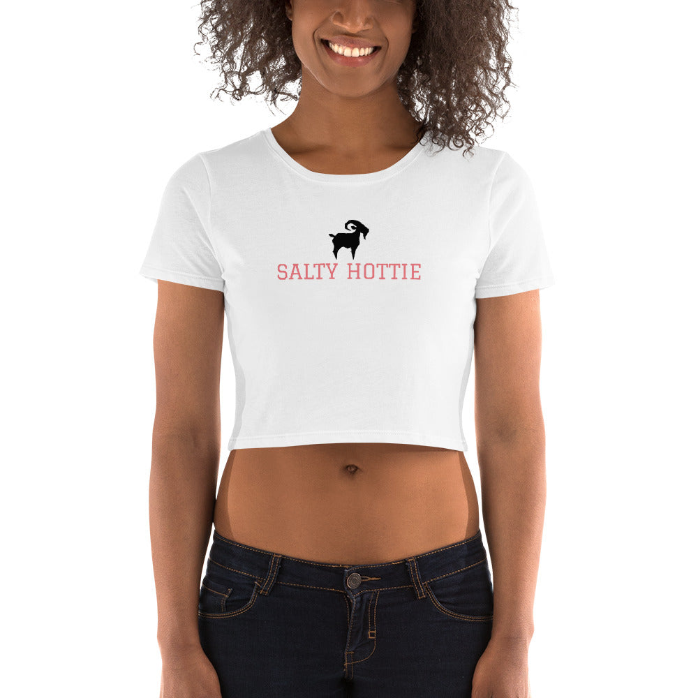 The SaltyMF Hottie Women’s Crop Tee