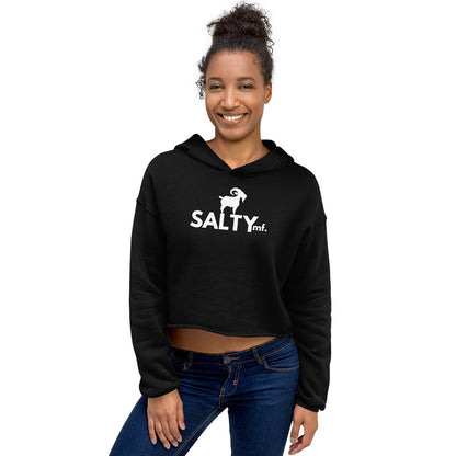 SALTYmf Women's Crop Hoodie