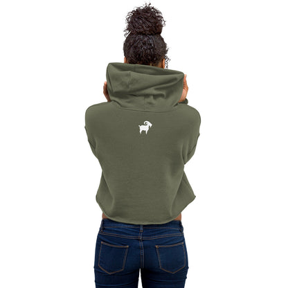 SALTYmf Women's Crop Hoodie