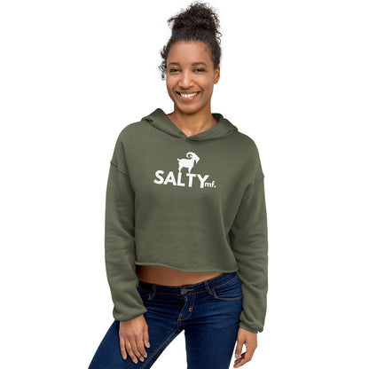 SALTYmf Women's Crop Hoodie