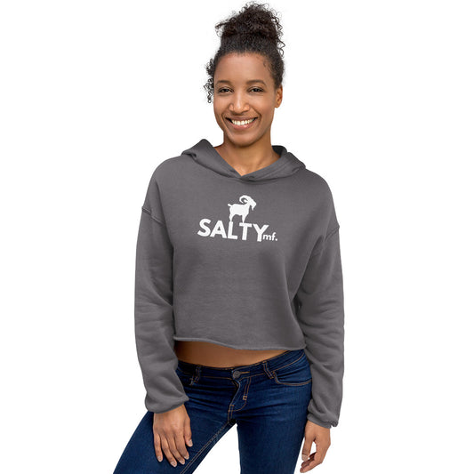 The SaltyMF Women's Crop Hoodie