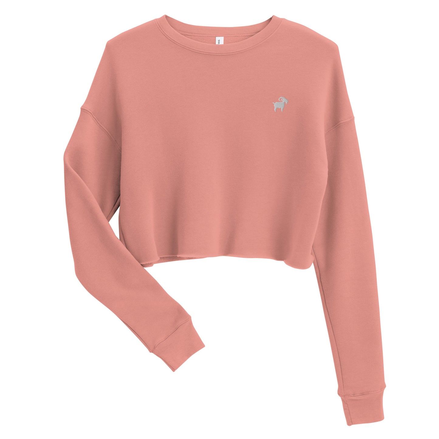 SaltyMF Women's Solo Goat Cropped Sweatshirt